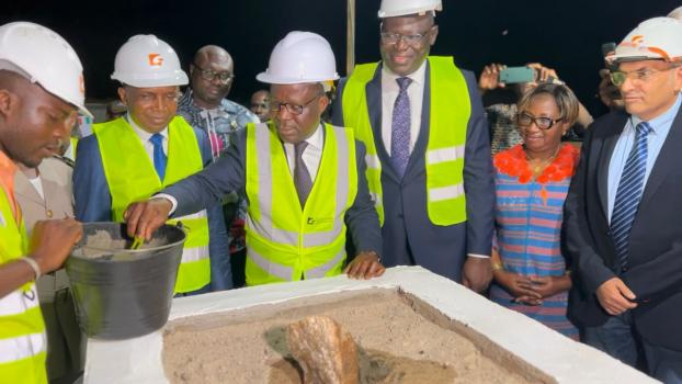  Infrastructures sanitaires -  Pierre Dimba lance les travaux de construction d’une maternité de 1,4 milliard Fcfa à Sakassou 